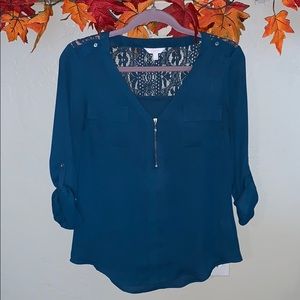 🍭Candies Teal Blouse🍭